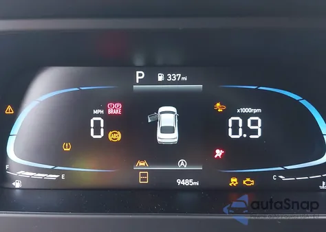 2025 Hyundai Elantra Se z USA, uszkodzony, nr VIN KMHLL4DGXSU014580